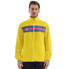 ORKY Soccer Training Jackets & Team Apparel Customizable Options Brazil Yellow