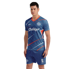 Create Personalized Football Jerseys with Unique Designs Today - ORKY Galaxy Blue