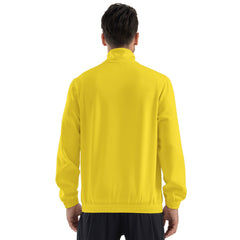 ORKY Soccer Training Jackets & Team Apparel Customizable Options Brazil Yellow