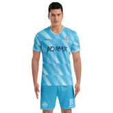 Soccer Jersey Maker: Design Your Own Football Kit Online - ORKY Football Kit Melody Light Blue