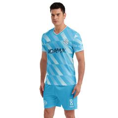 Soccer Jersey Maker: Design Your Own Football Kit Online - ORKY Football Kit Melody Light Blue