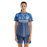ORKY Soccer Jersey with Short, Women Custom Made Shirt, Football Training Kit Lava Blue
