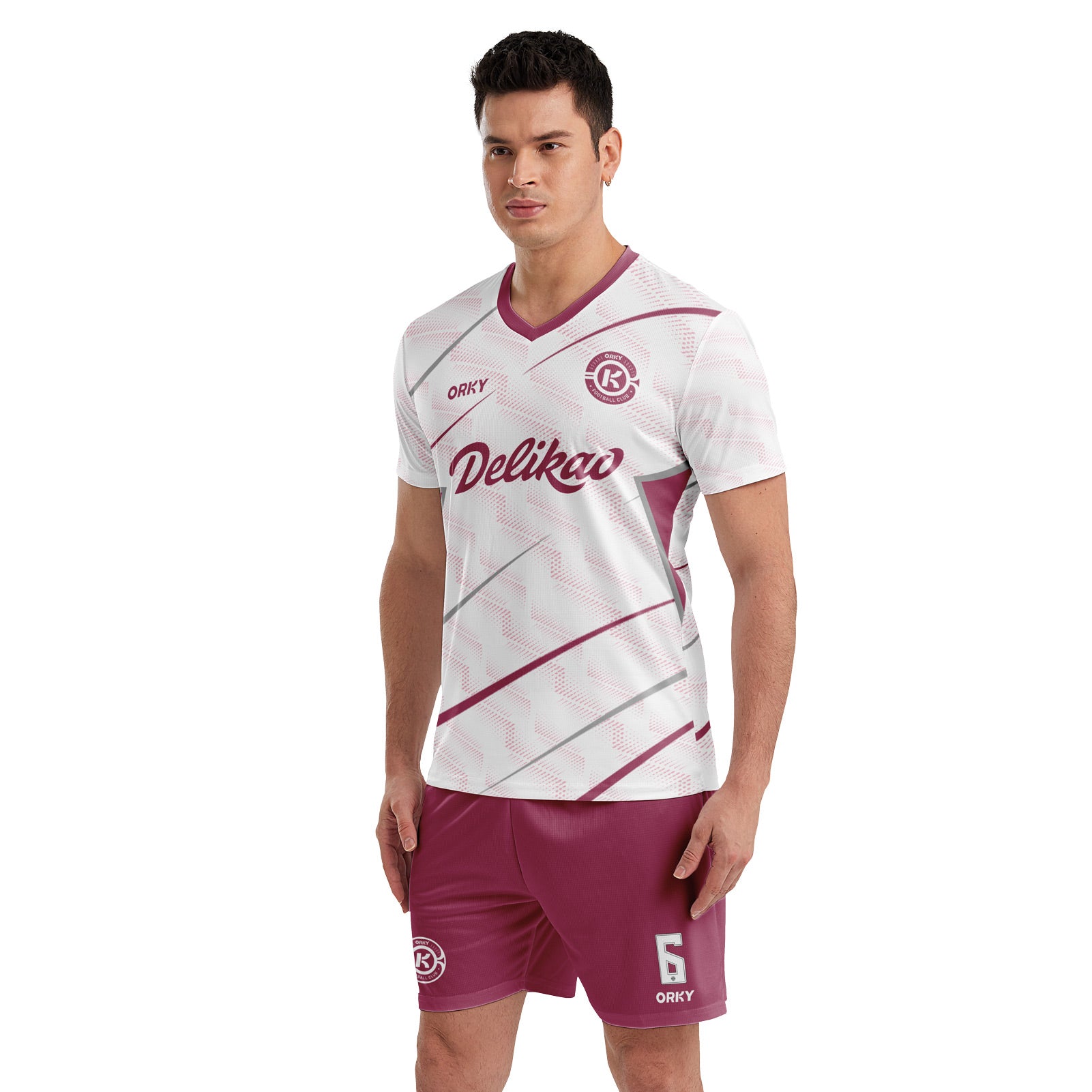 Design Your Own Custom Soccer Jersey with Our Easy Online Tool - ORKY Galaxy White